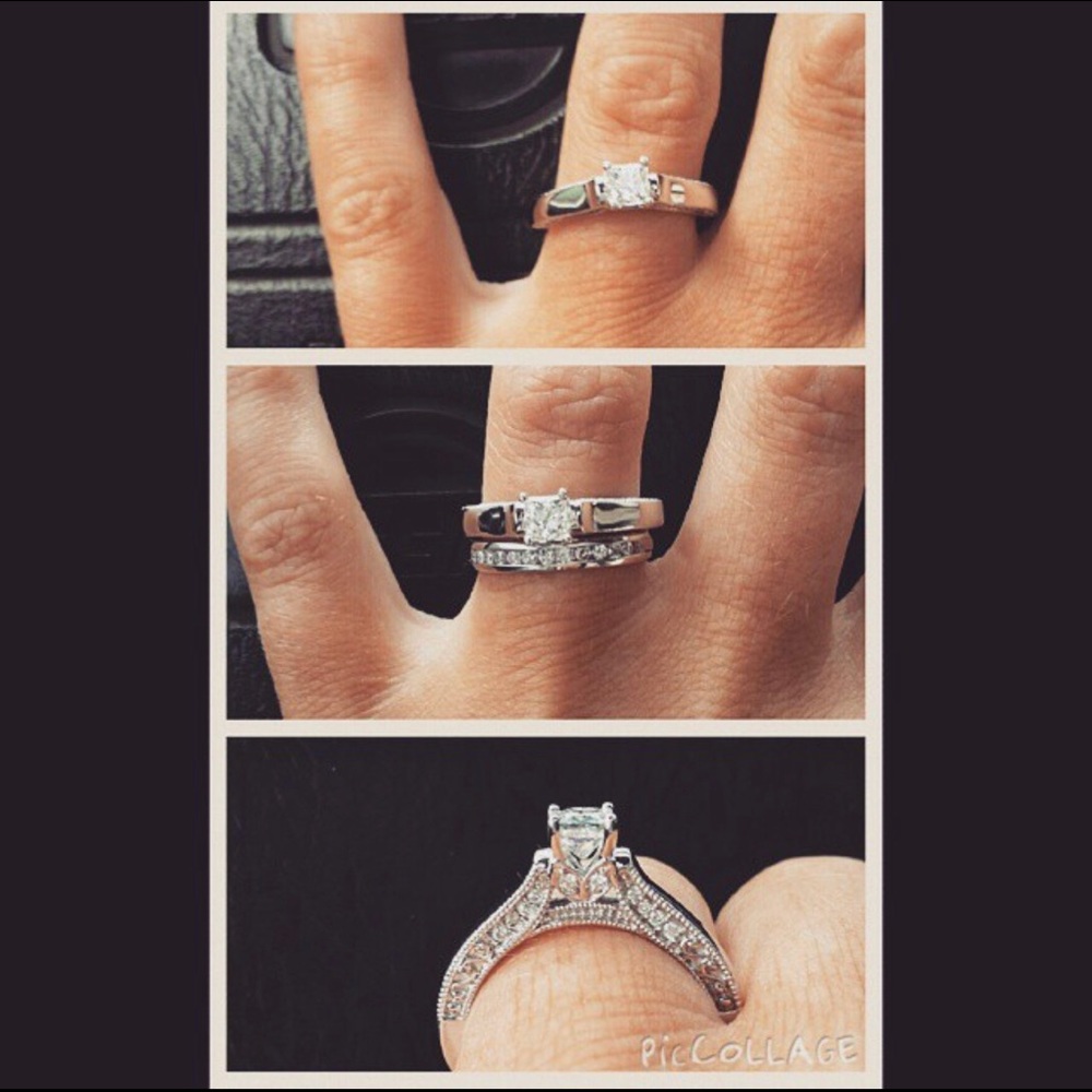 Diamond Wedding Set - image 1